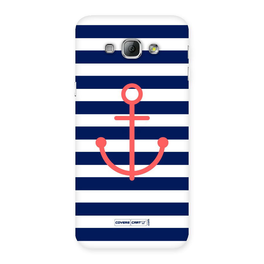 Anchor Stripes Back Case for Galaxy A8