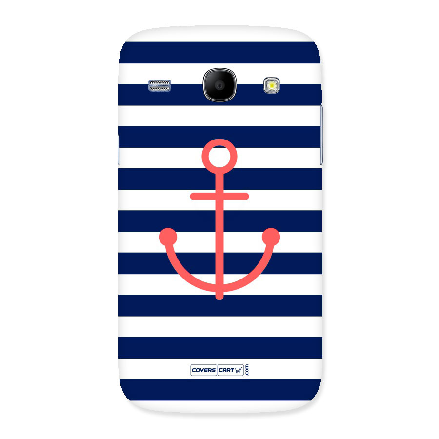 Anchor Stripes Back Case for Galaxy Core