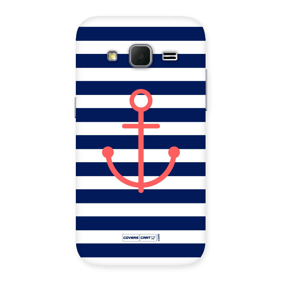 Anchor Stripes Back Case for Galaxy Core Prime