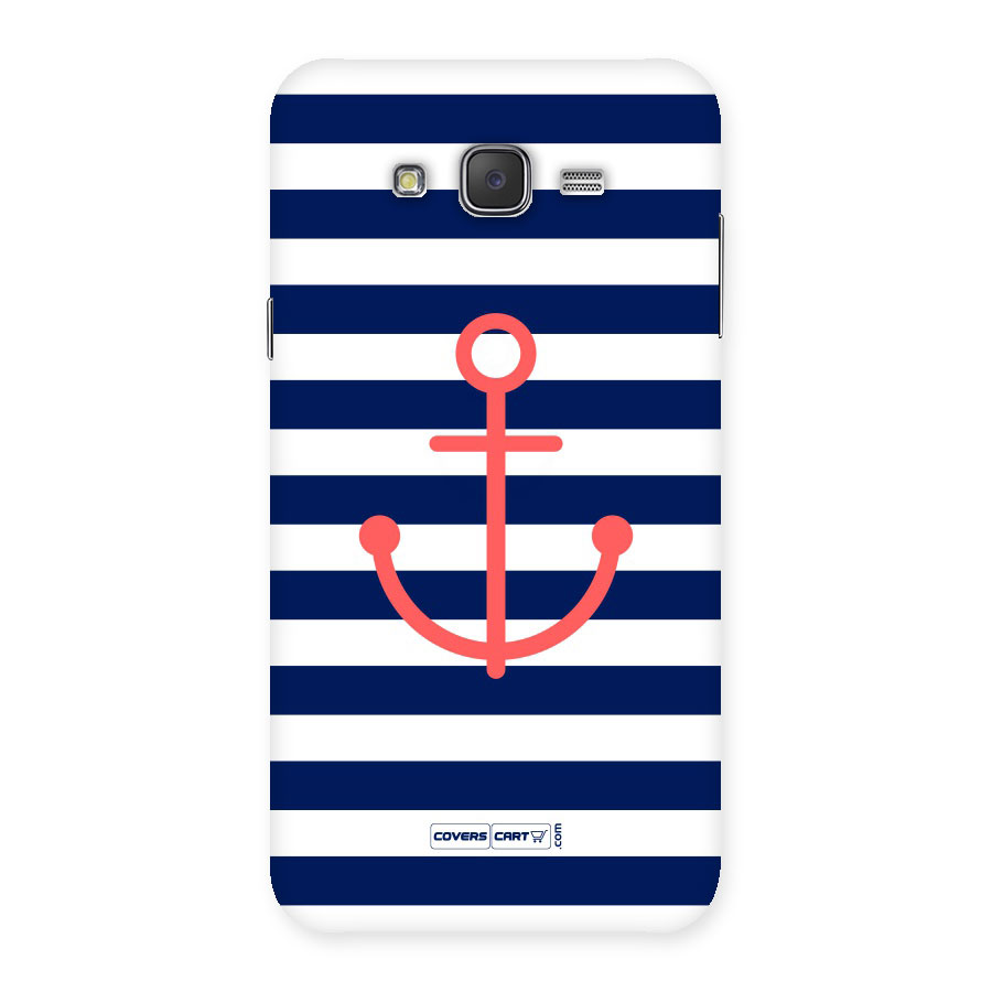 Anchor Stripes Back Case for Galaxy J7
