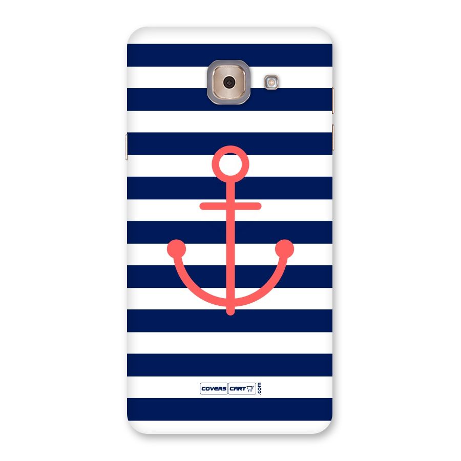 Anchor Stripes Back Case for Galaxy J7 Max
