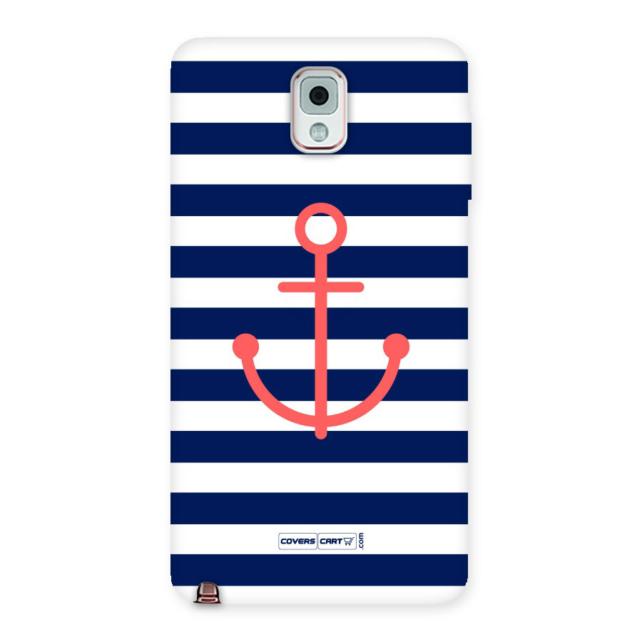 Anchor Stripes Back Case for Galaxy Note 3