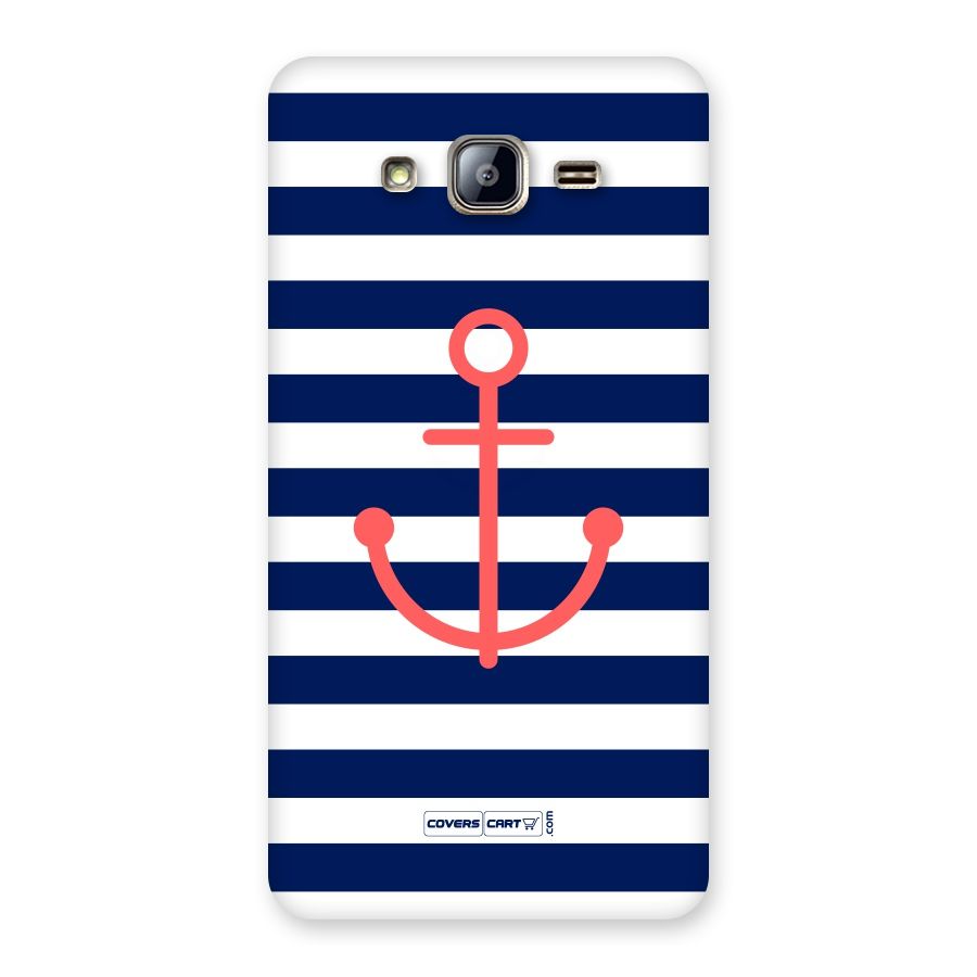 Anchor Stripes Back Case for Galaxy On5