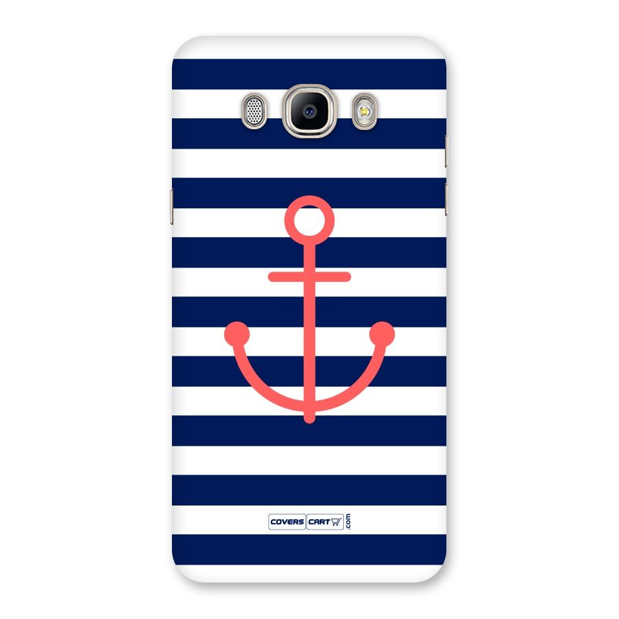 Anchor Stripes Back Case for Galaxy On8