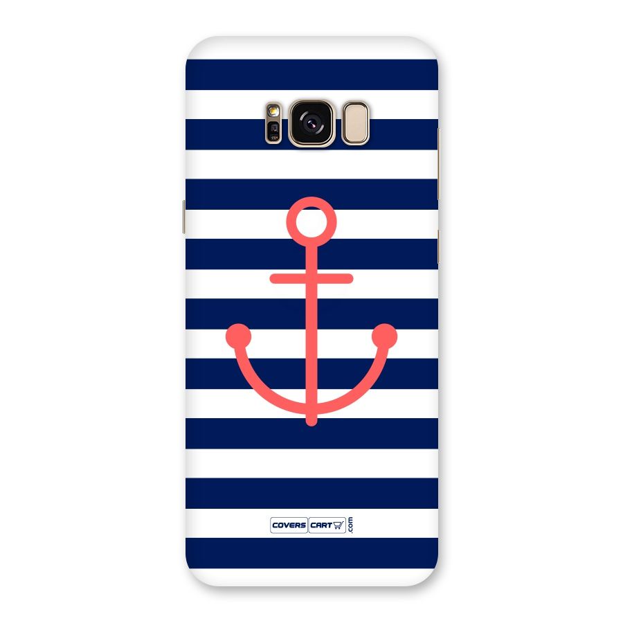 Anchor Stripes Back Case for Galaxy S8 Plus