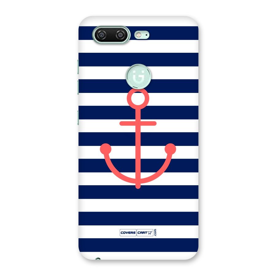 Anchor Stripes Back Case for Gionee S10