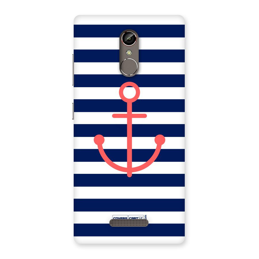 Anchor Stripes Back Case for Gionee S6s