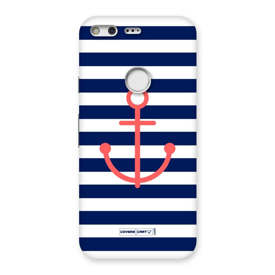 Anchor Stripes Back Case for Google Pixel