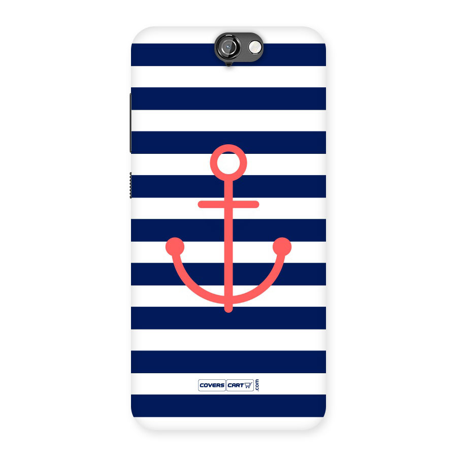 Anchor Stripes Back Case for HTC One A9