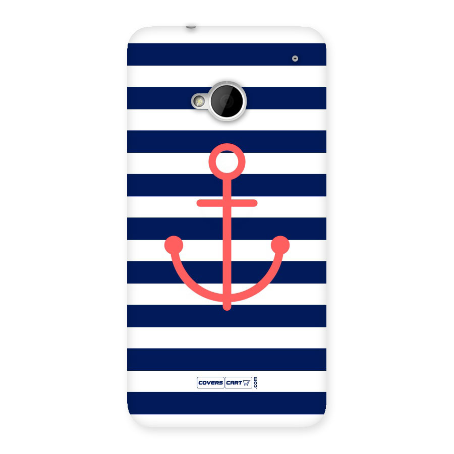 Anchor Stripes Back Case for HTC One M7