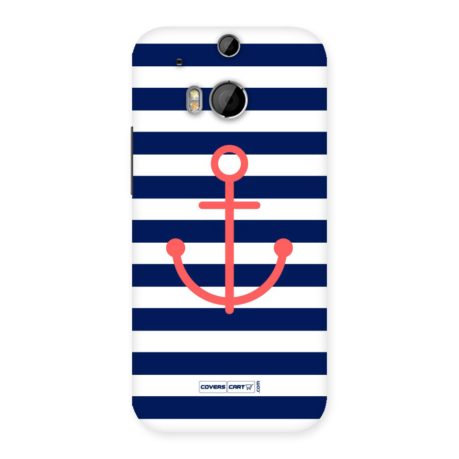Anchor Stripes Back Case for HTC One M8