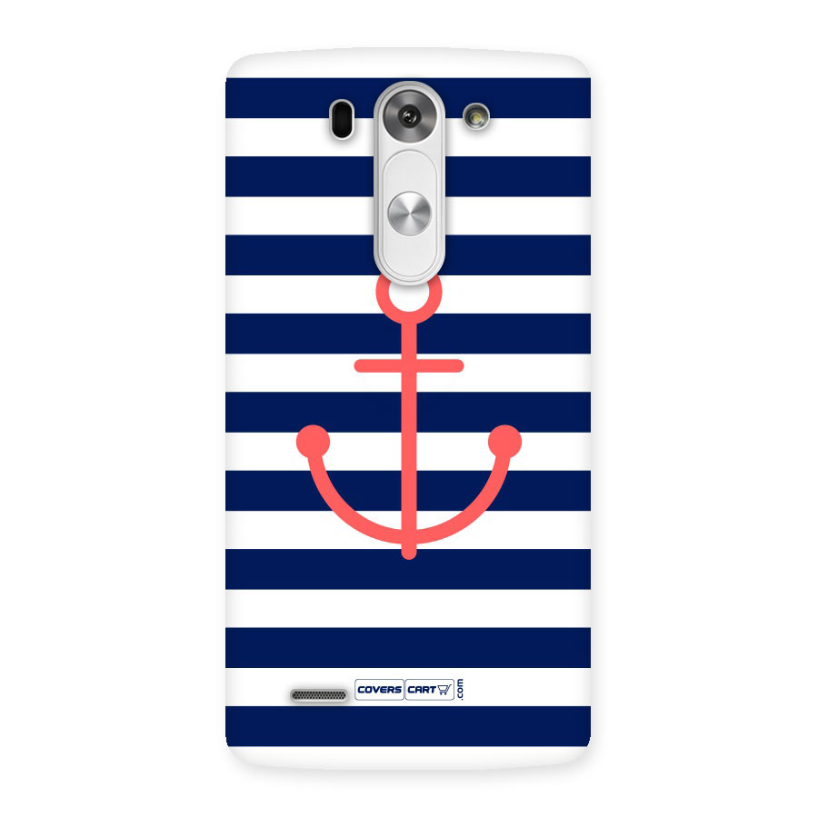 Anchor Stripes Back Case for LG G3 Beat