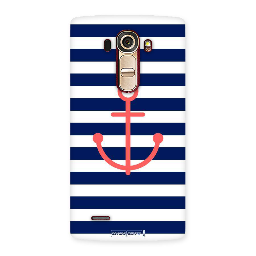 Anchor Stripes Back Case for LG G4