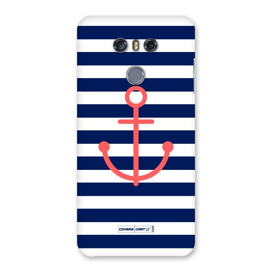 Anchor Stripes Back Case for LG G6