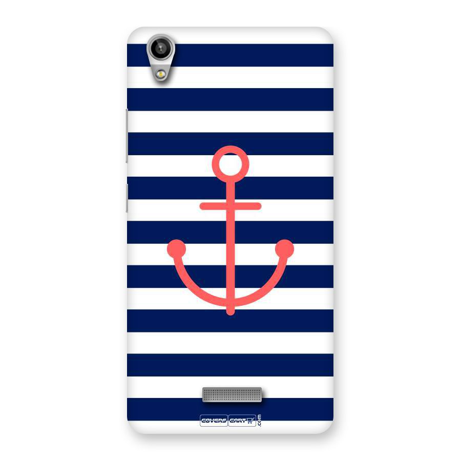 Anchor Stripes Back Case for Lava Pixel V1