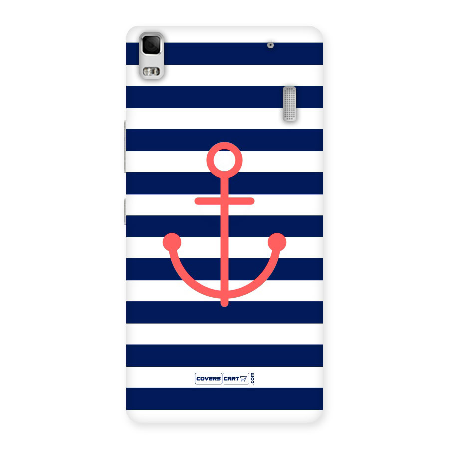 Anchor Stripes Back Case for Lenovo A7000