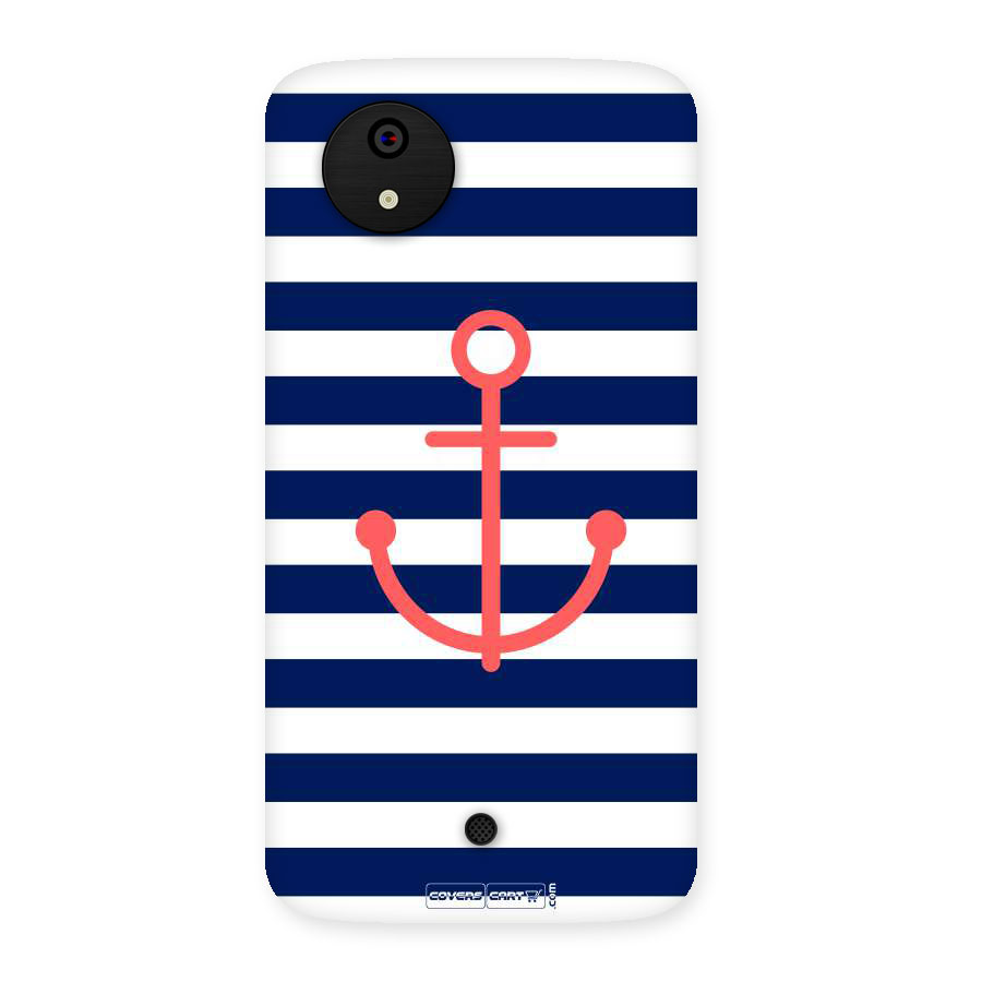 Anchor Stripes Back Case for Micromax Canvas A1