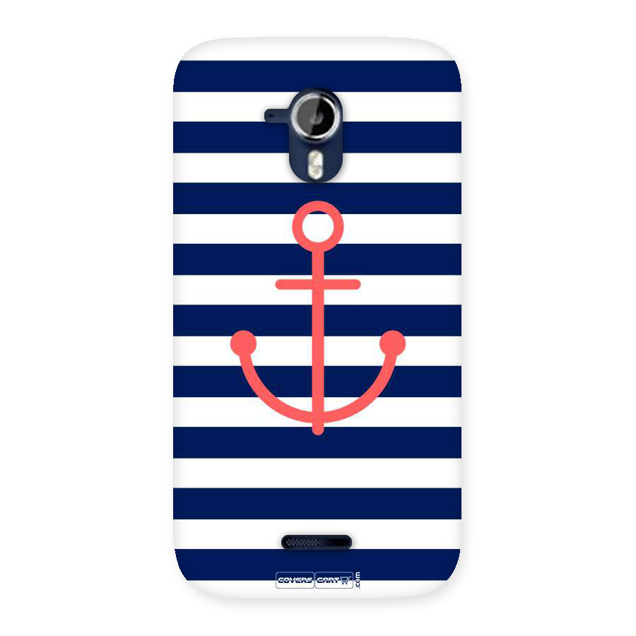 Anchor Stripes Back Case for Micromax Canvas Magnus A117