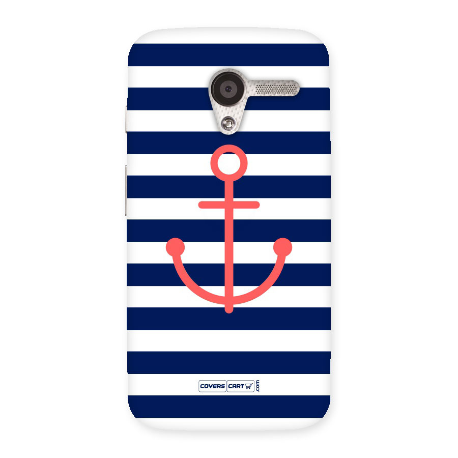 Anchor Stripes Back Case for Moto X