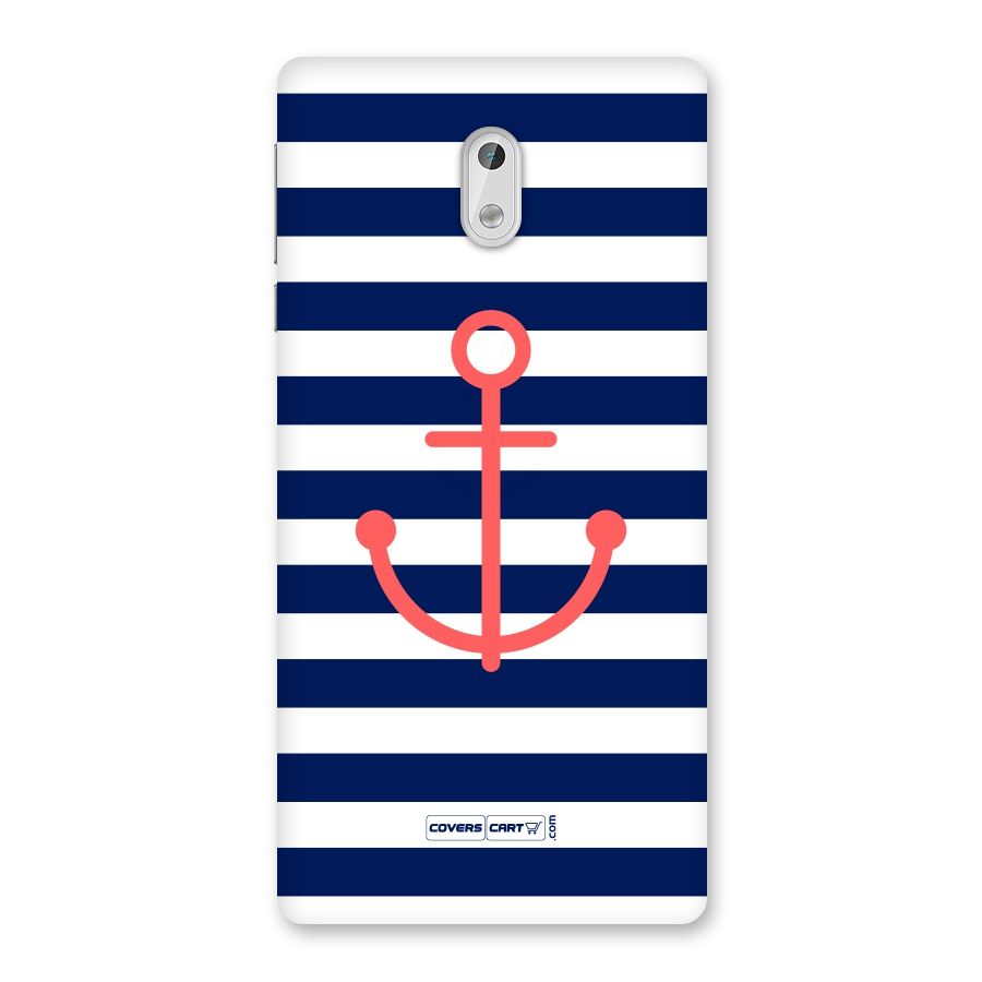 Anchor Stripes Back Case for Nokia 3