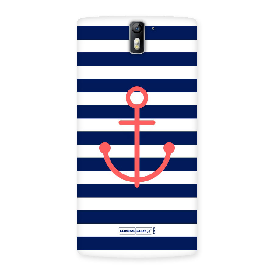 Anchor Stripes Back Case for One Plus One