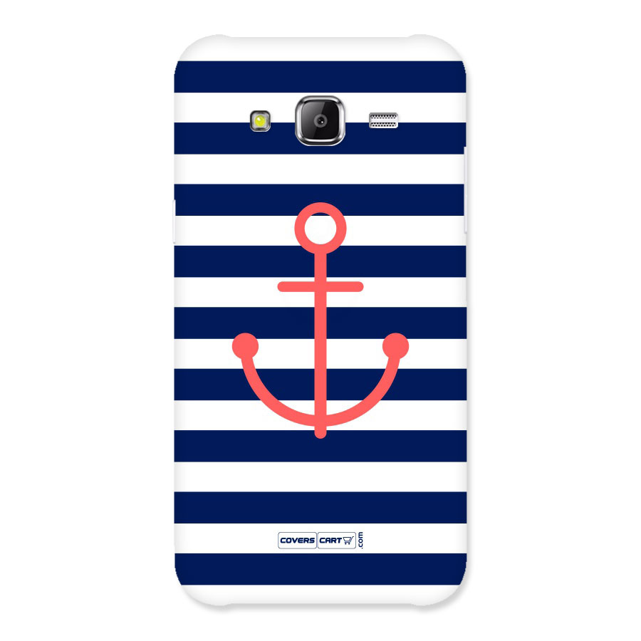 Anchor Stripes Back Case for Samsung Galaxy J5