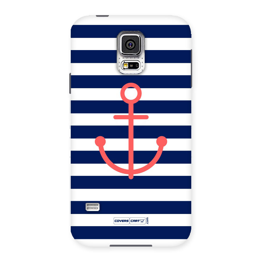 Anchor Stripes Back Case for Samsung Galaxy S5