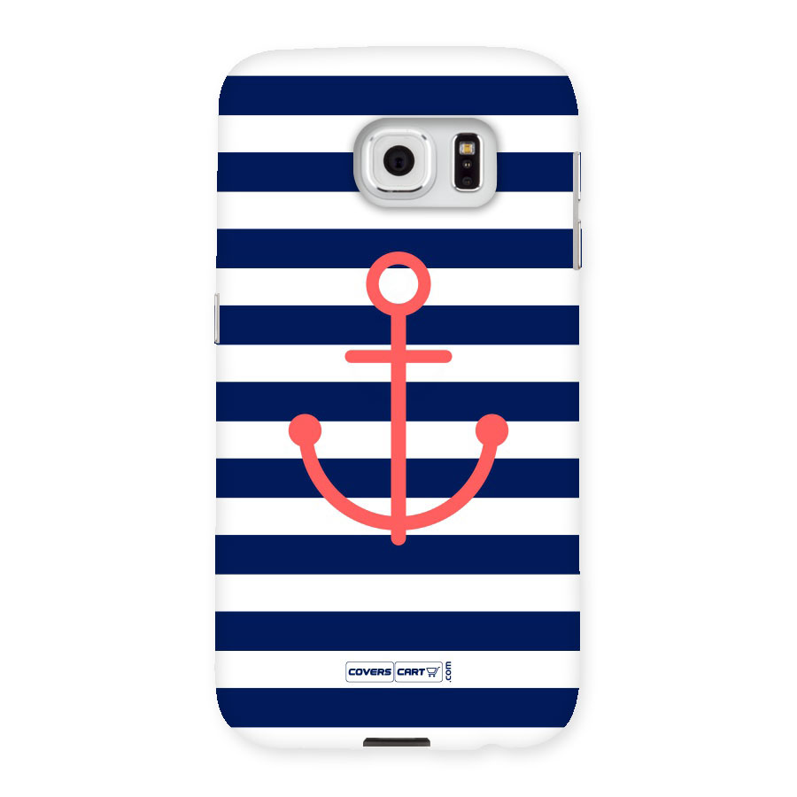 Anchor Stripes Back Case for Samsung Galaxy S6