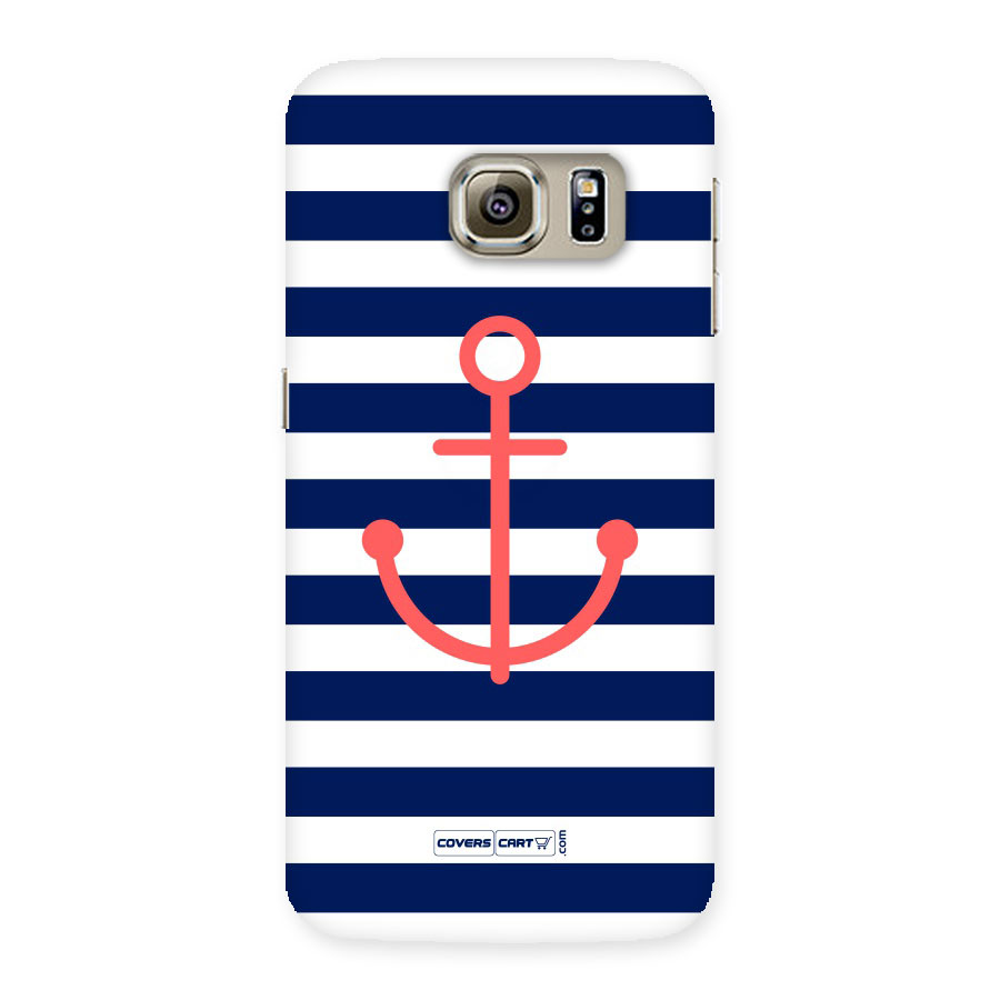 Anchor Stripes Back Case for Samsung Galaxy S6 Edge Plus