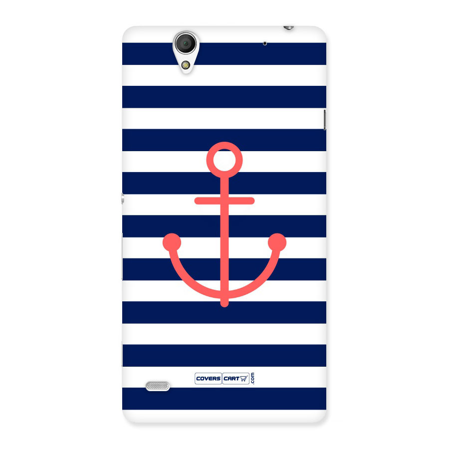 Anchor Stripes Back Case for Sony Xperia C4
