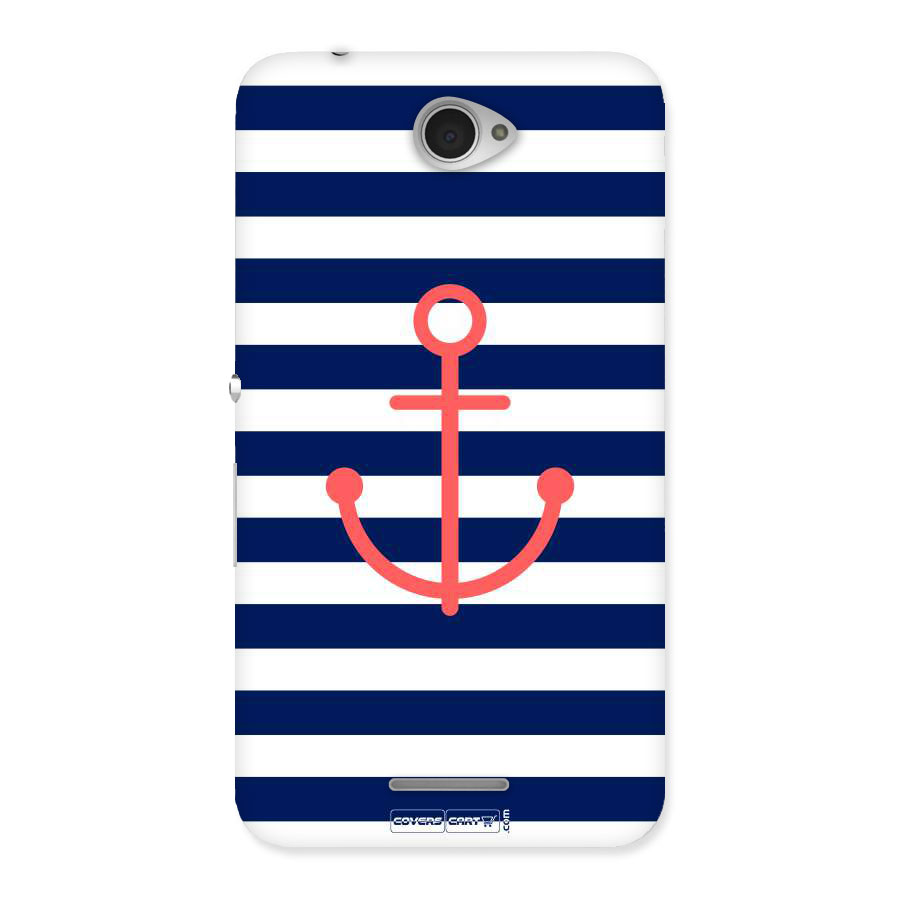 Anchor Stripes Back Case for Sony Xperia E4