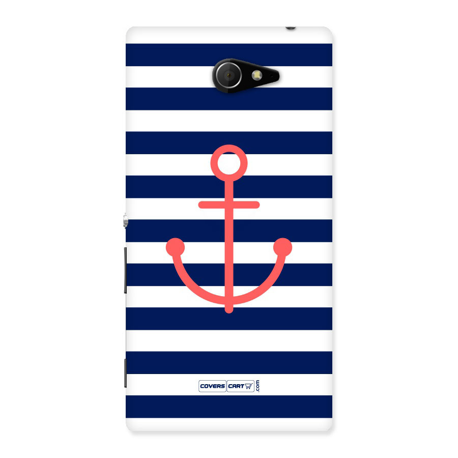 Anchor Stripes Back Case for Sony Xperia M2