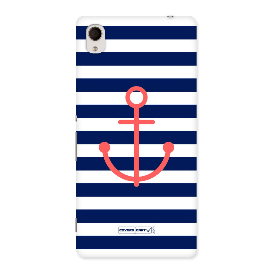 Anchor Stripes Back Case for Sony Xperia M4