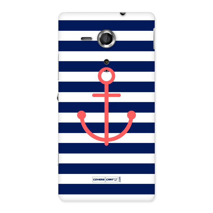 Anchor Stripes Back Case for Sony Xperia SP