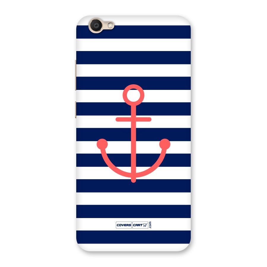 Anchor Stripes Back Case for Vivo V5