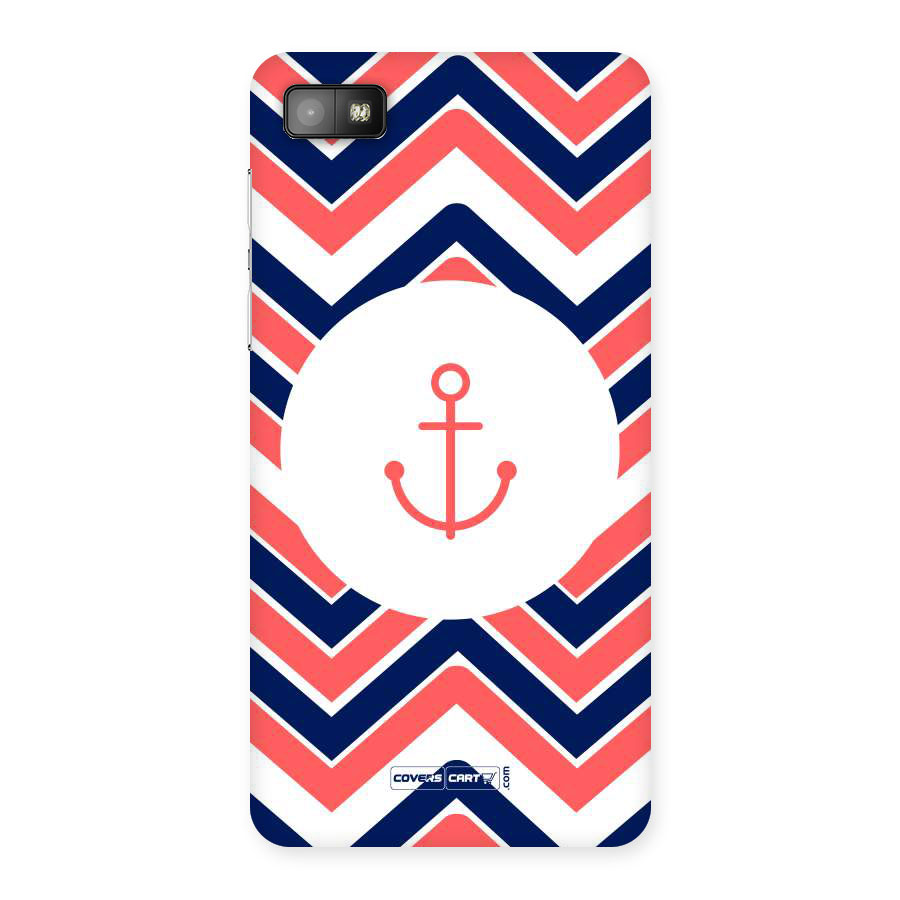 Anchor Zig Zag Back Case for Blackberry Z10