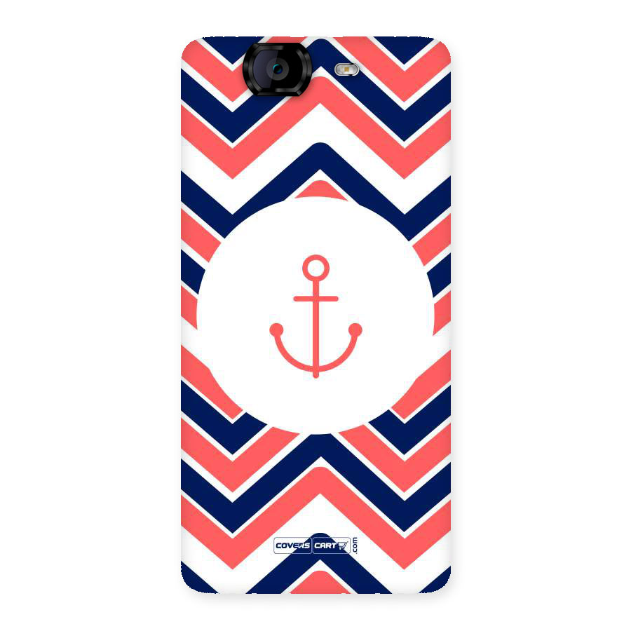 Anchor Zig Zag Back Case for Canvas Knight A350