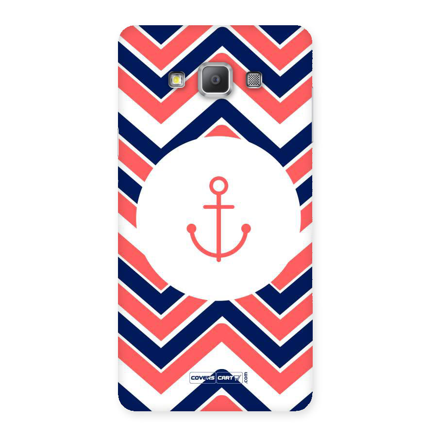 Anchor Zig Zag Back Case for Galaxy A7
