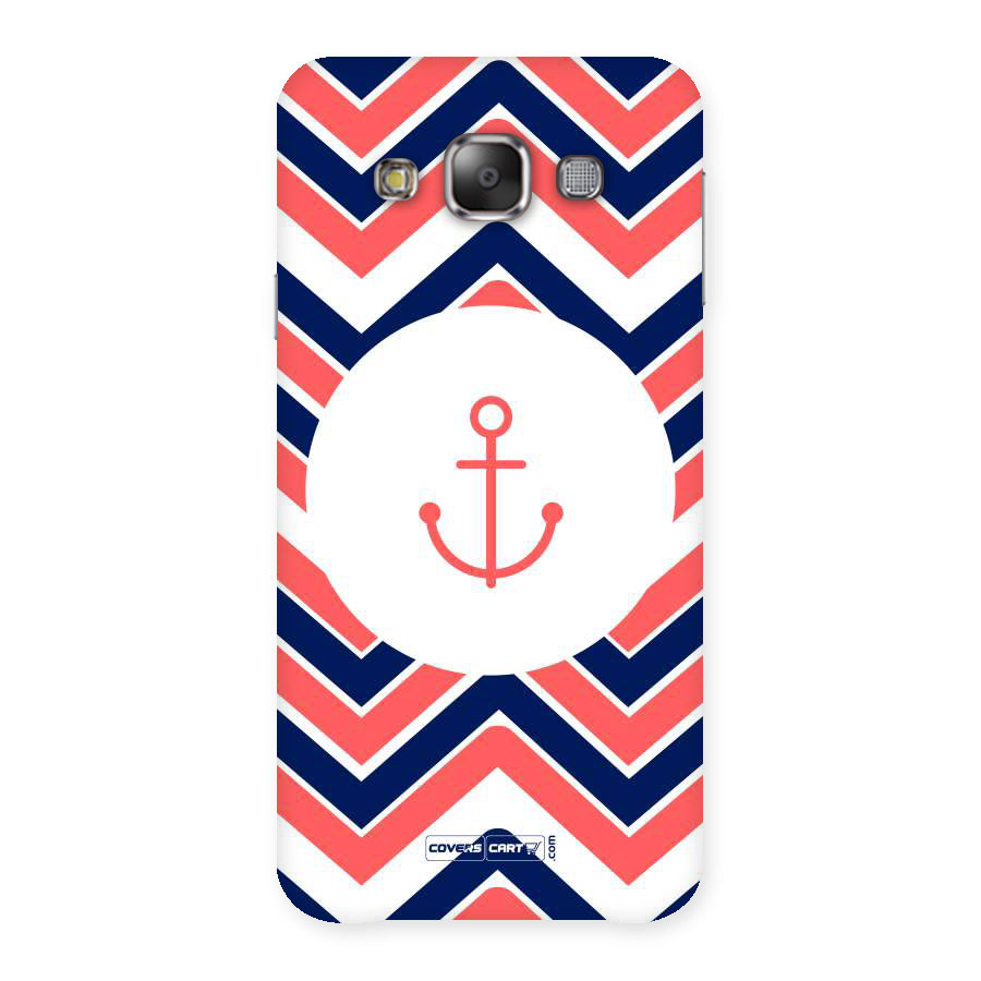 Anchor Zig Zag Back Case for Galaxy E7