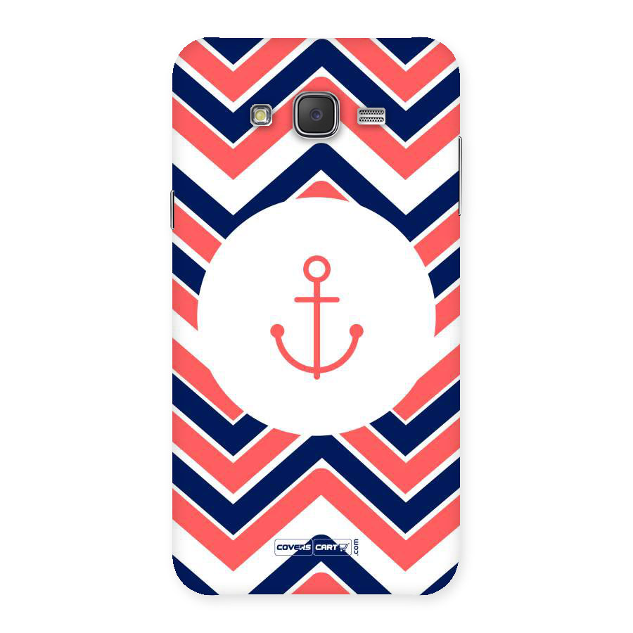 Anchor Zig Zag Back Case for Galaxy J7