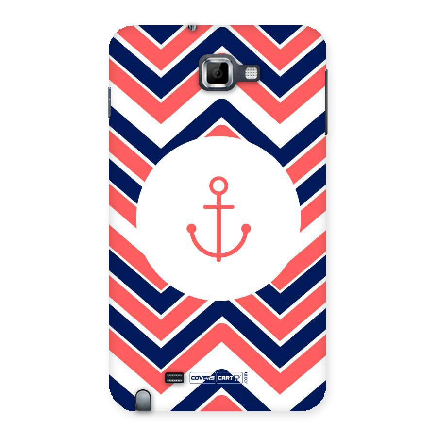 Anchor Zig Zag Back Case for Galaxy Note