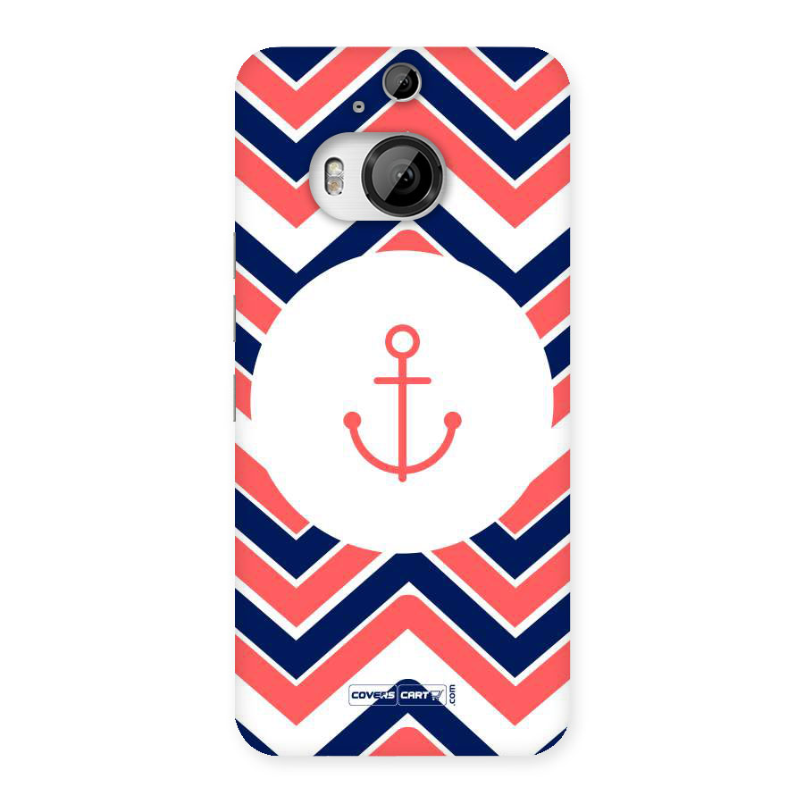 Anchor Zig Zag Back Case for HTC One M9 Plus