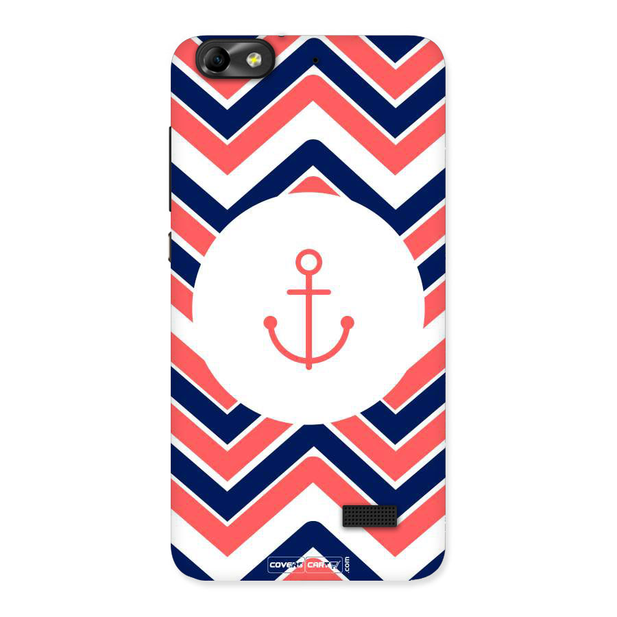 Anchor Zig Zag Back Case for Honor 4C