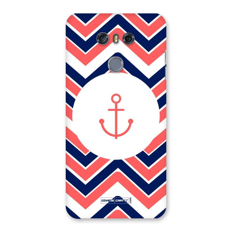 Anchor Zig Zag Back Case for LG G6