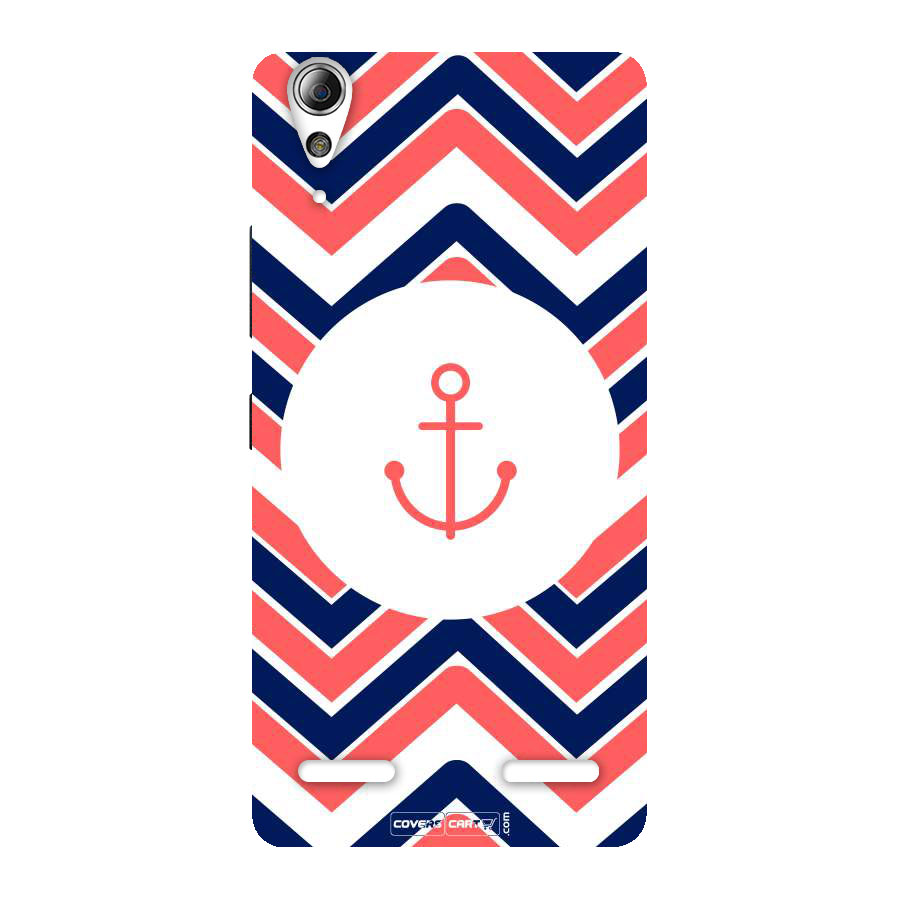 Anchor Zig Zag Back Case for Lenovo A6000