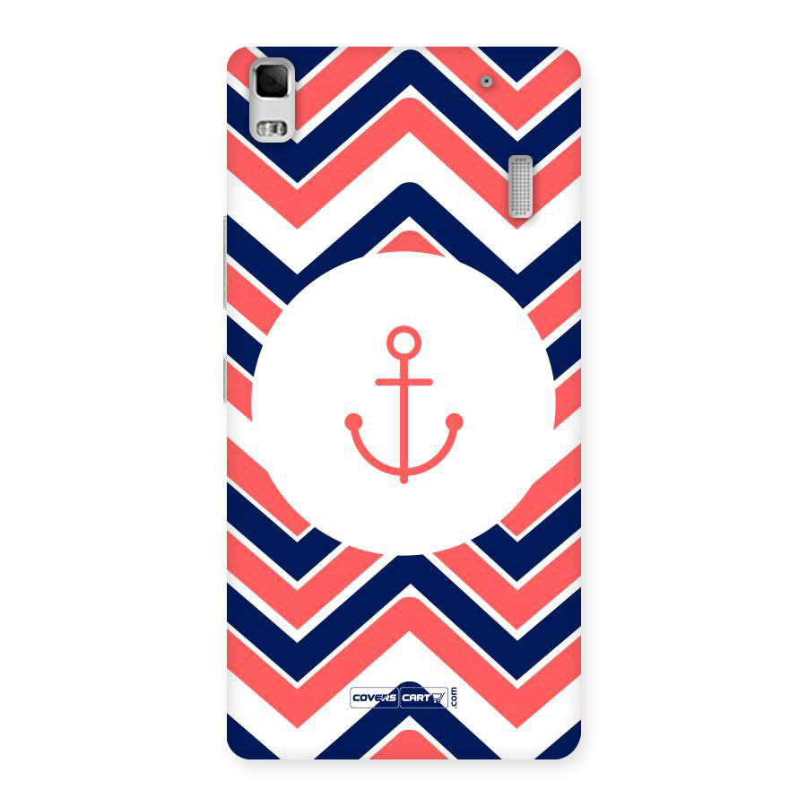 Anchor Zig Zag Back Case for Lenovo A7000