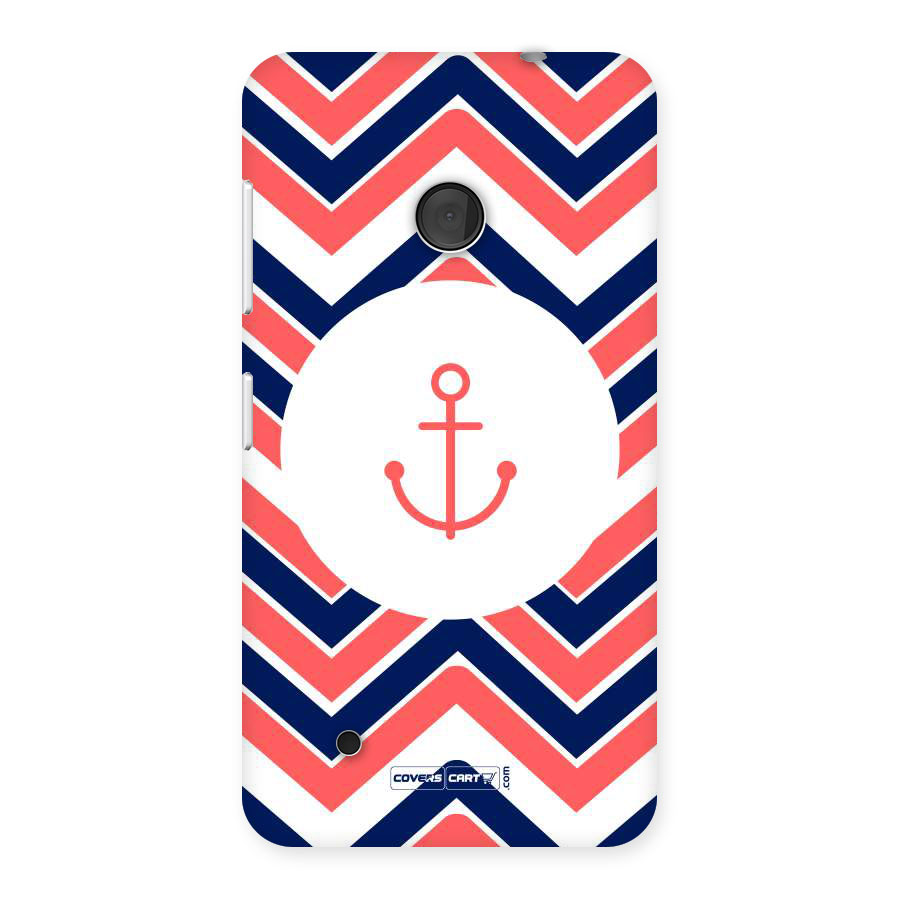 Anchor Zig Zag Back Case for Lumia 530