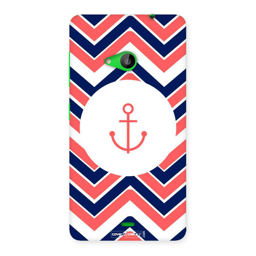 Anchor Zig Zag Back Case for Lumia 535