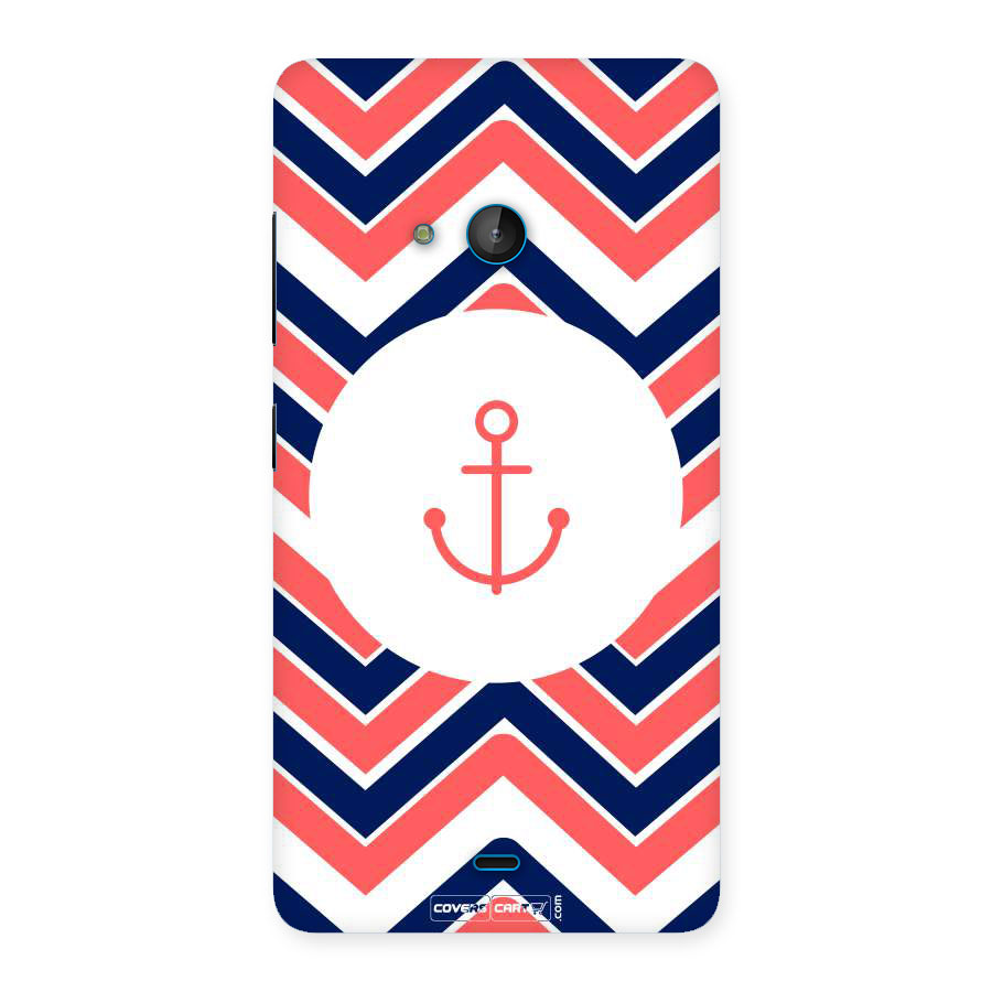 Anchor Zig Zag Back Case for Lumia 540