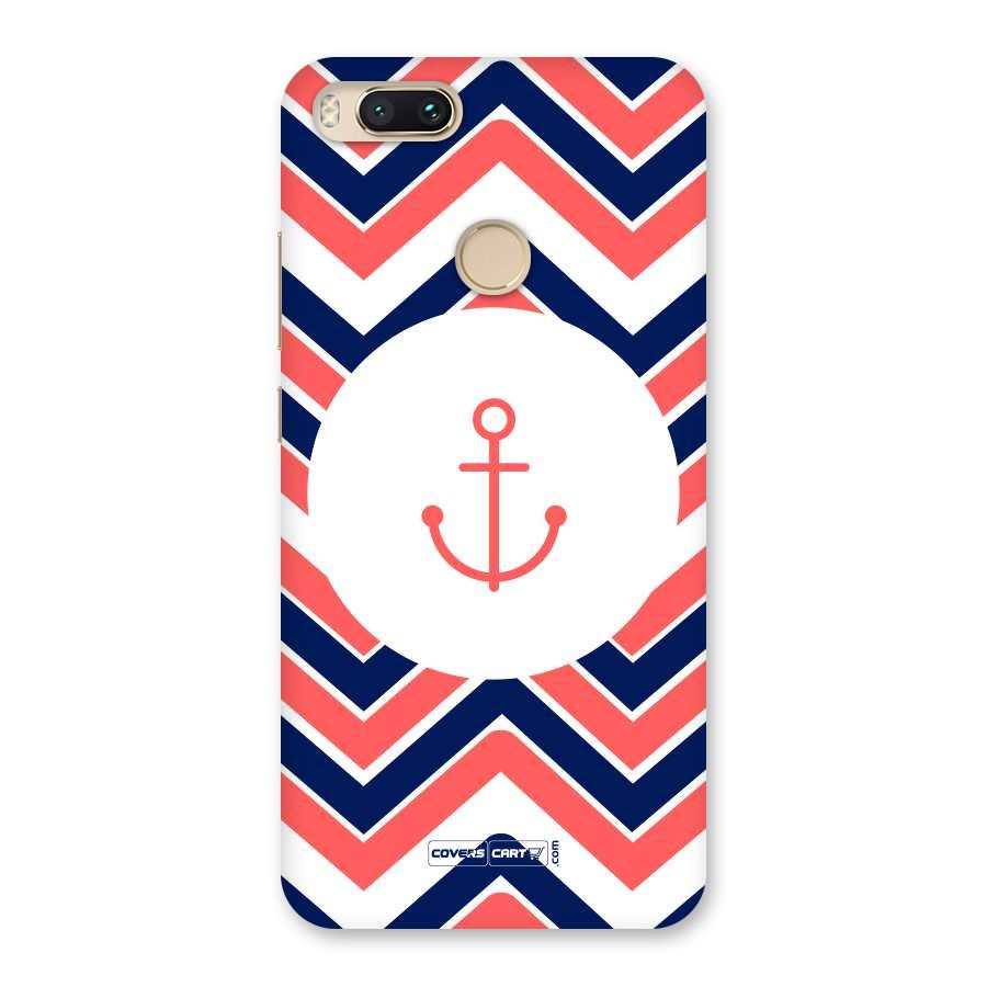 Anchor Zig Zag Back Case for Mi A1